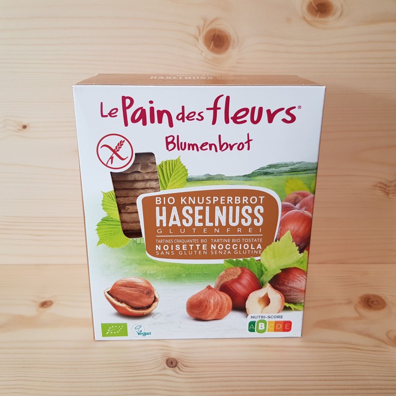 Tartines craquantes Bio à la noisette sans gluten