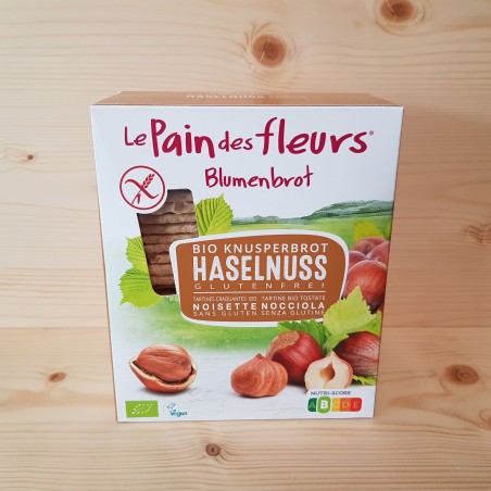 Tartines craquantes Bio à la noisette sans gluten