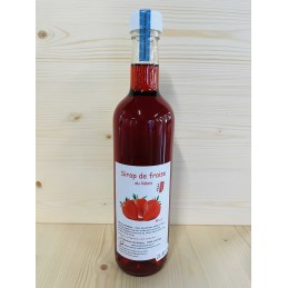 Sirop de fraise du Valais