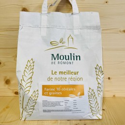 Sac de farine aux 10 céréales et graines