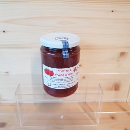 Confiture à base de fraises du Valais et de sucre Suisse Bio